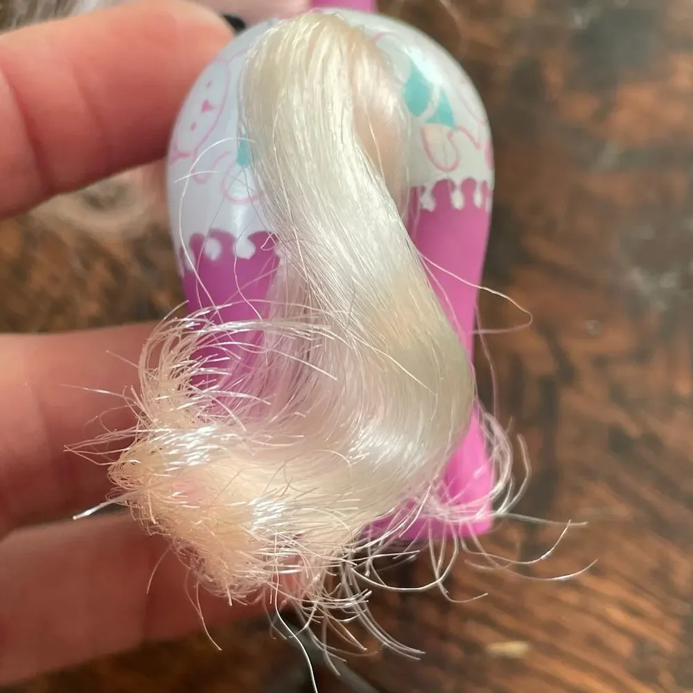 My Little Pony Baby Beachy Keen w/ Playpen & Duck Comb Vtg Mail In G1 MLP READ